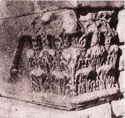 Capitel romano de la iglesia de San Agustn, Ventosilla de San Juan