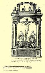 Grabado del Cristo del Amparo de la iglesia parroquial de Taroda